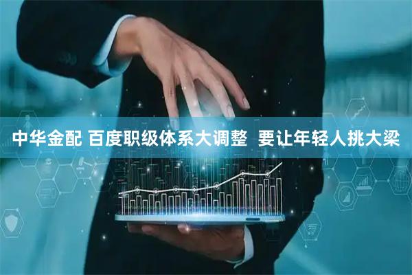 中华金配 百度职级体系大调整  要让年轻人挑大梁